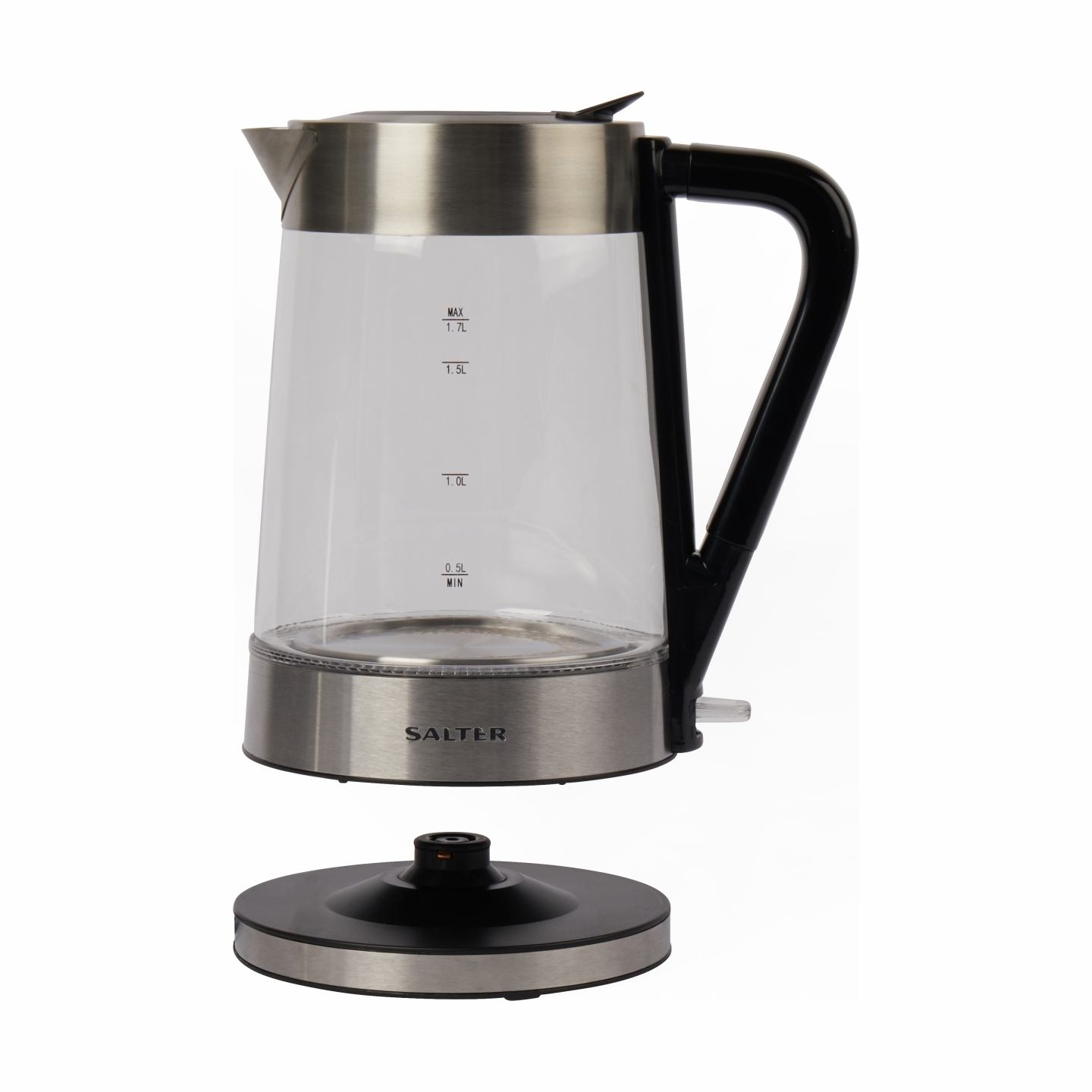 Salter EK5078SSFVDE Colour Changingt Glass Kettle