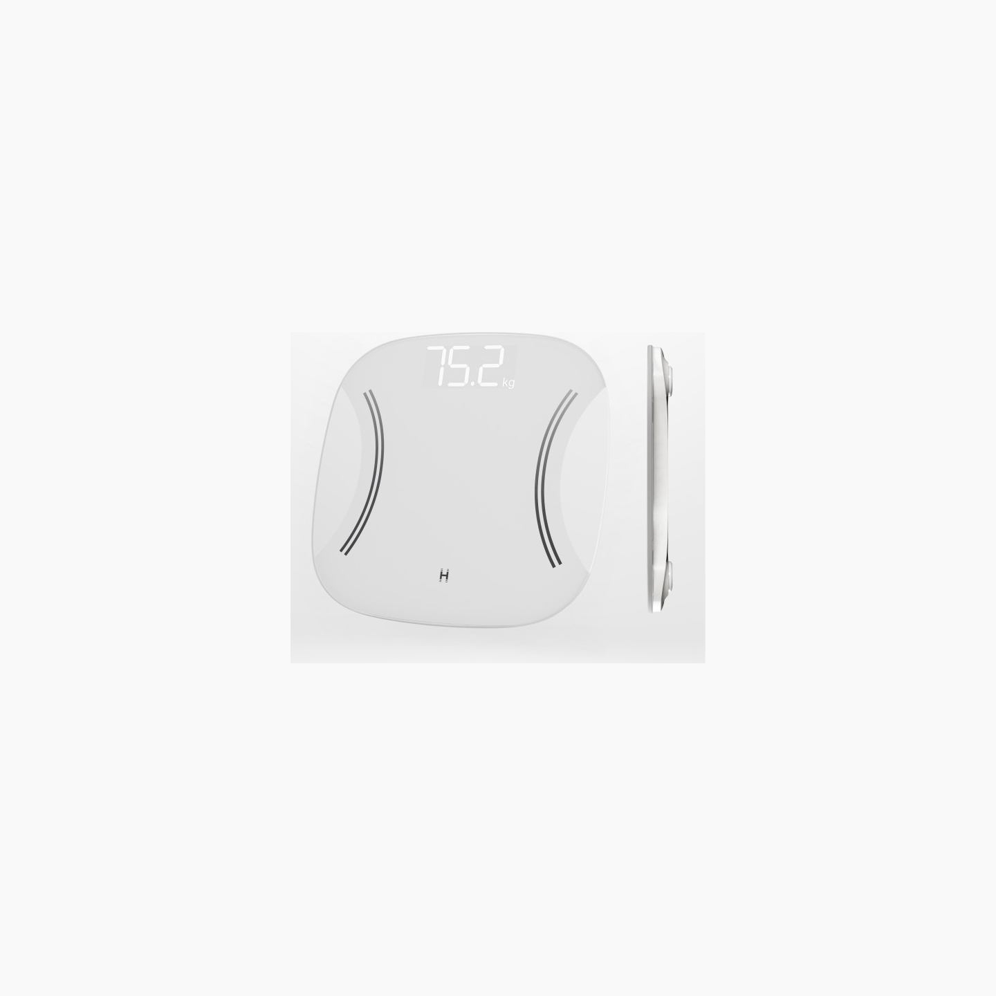 Homedics SCL-LDB135-SV3R Essential XL Display Body Weight Scale