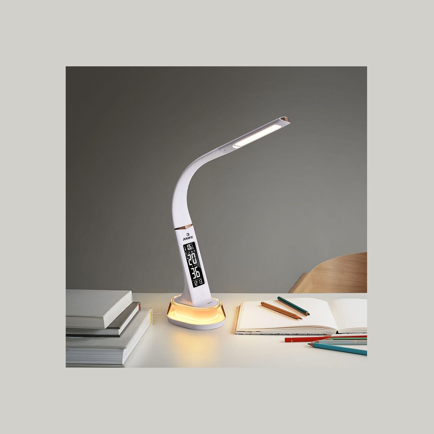Hawk HW-LAMP05 Desk Lamp White
