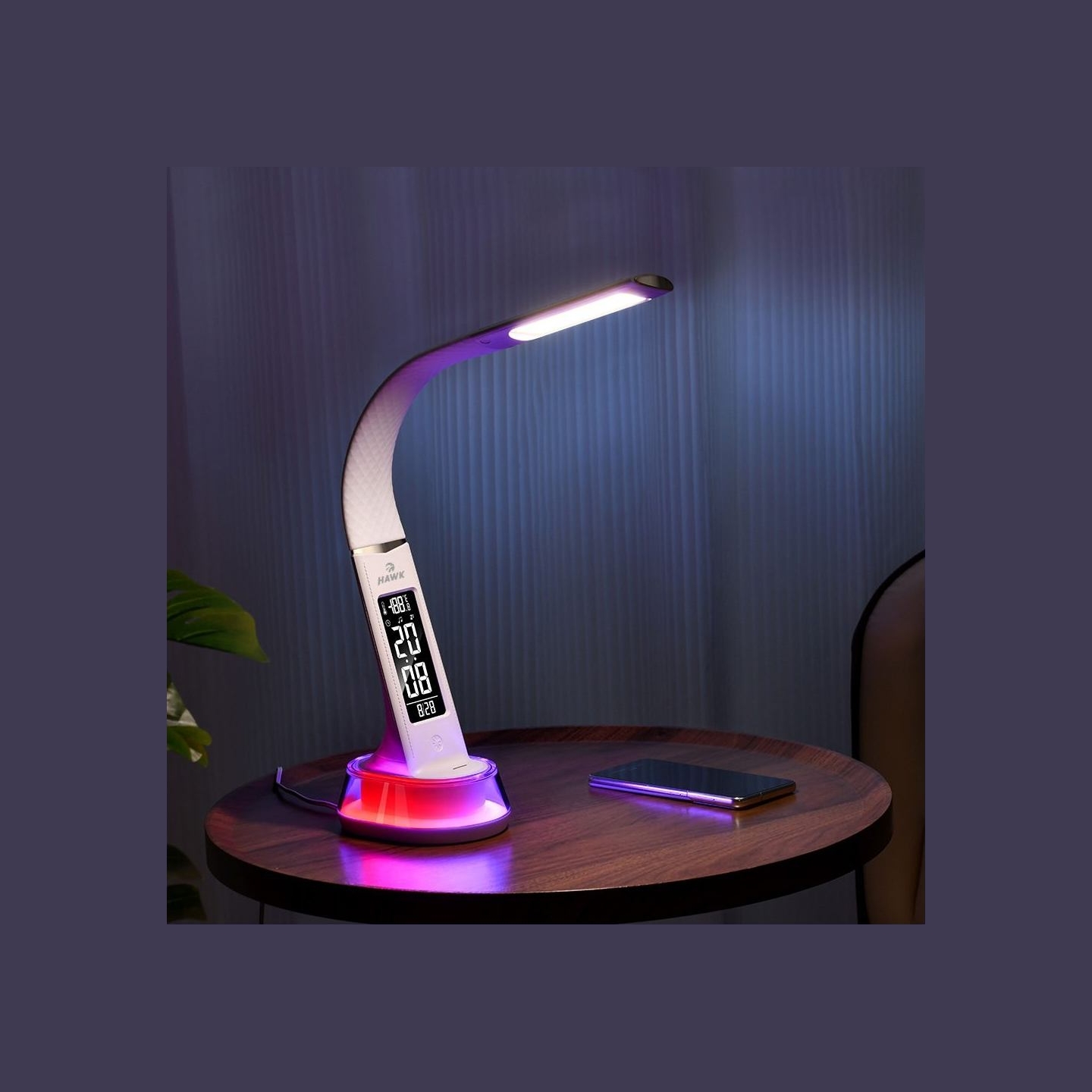 Hawk HW-LAMP05 Desk Lamp White