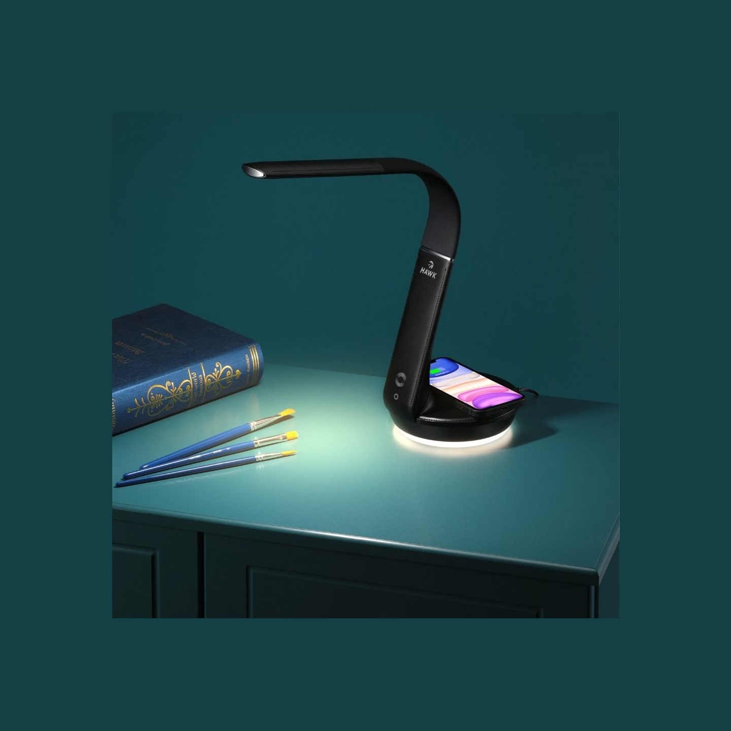 Hawk HW-LAMP02 Desk Lamp Black