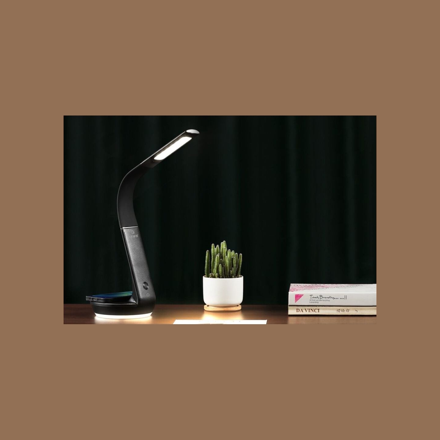 Hawk HW-LAMP02 Desk Lamp Black