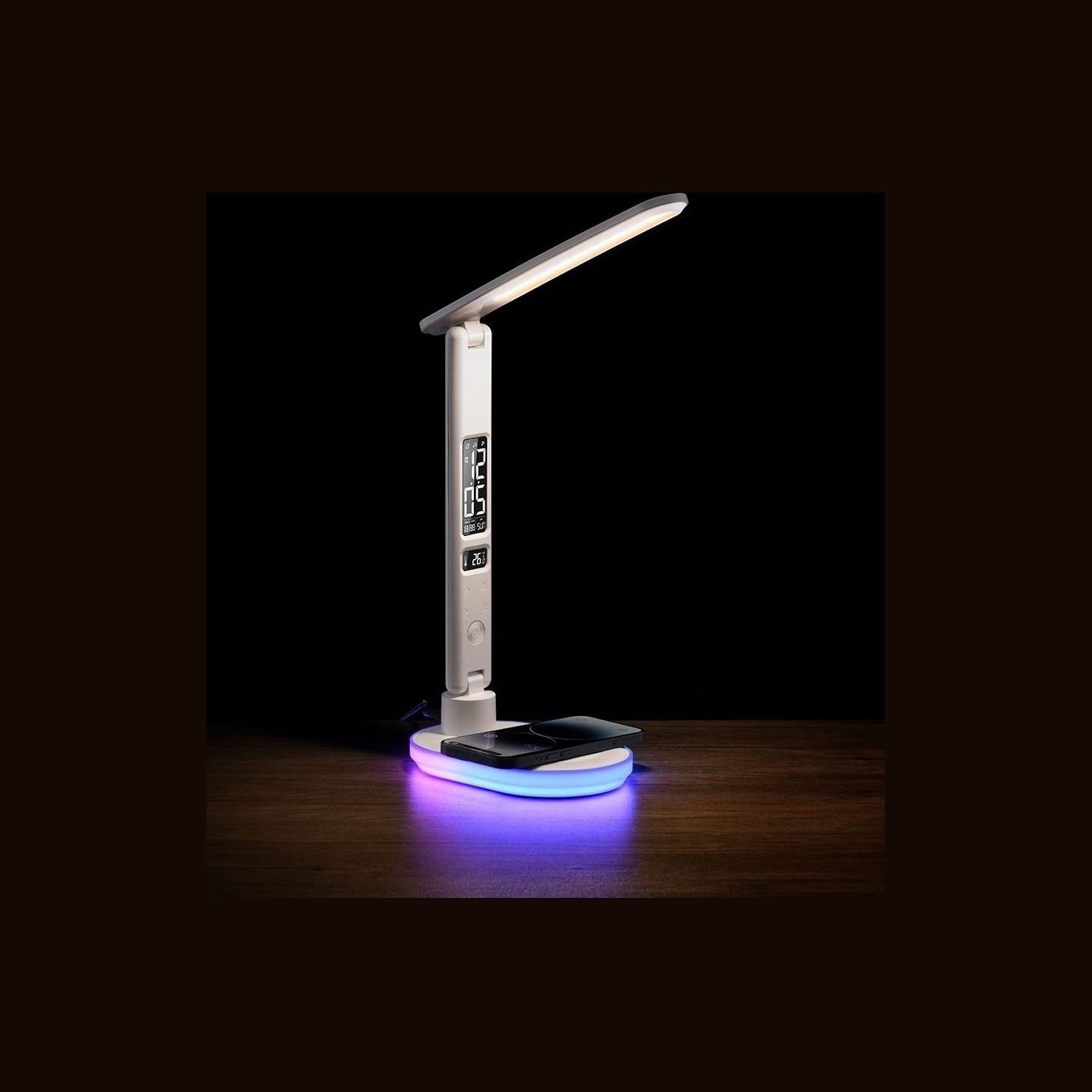 Hawk HW-LAMP03 LED Desk Lamp White RGB