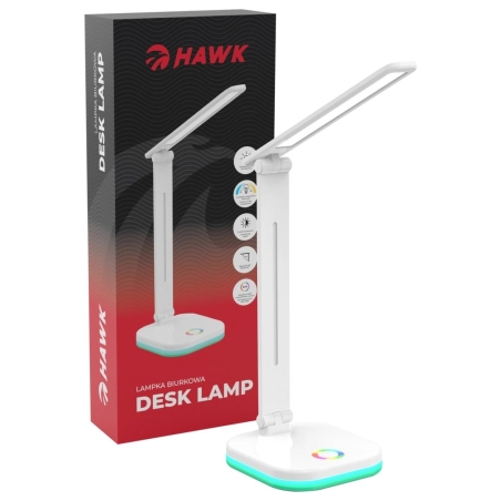 Hawk HWDL001WH Desk Lamp White