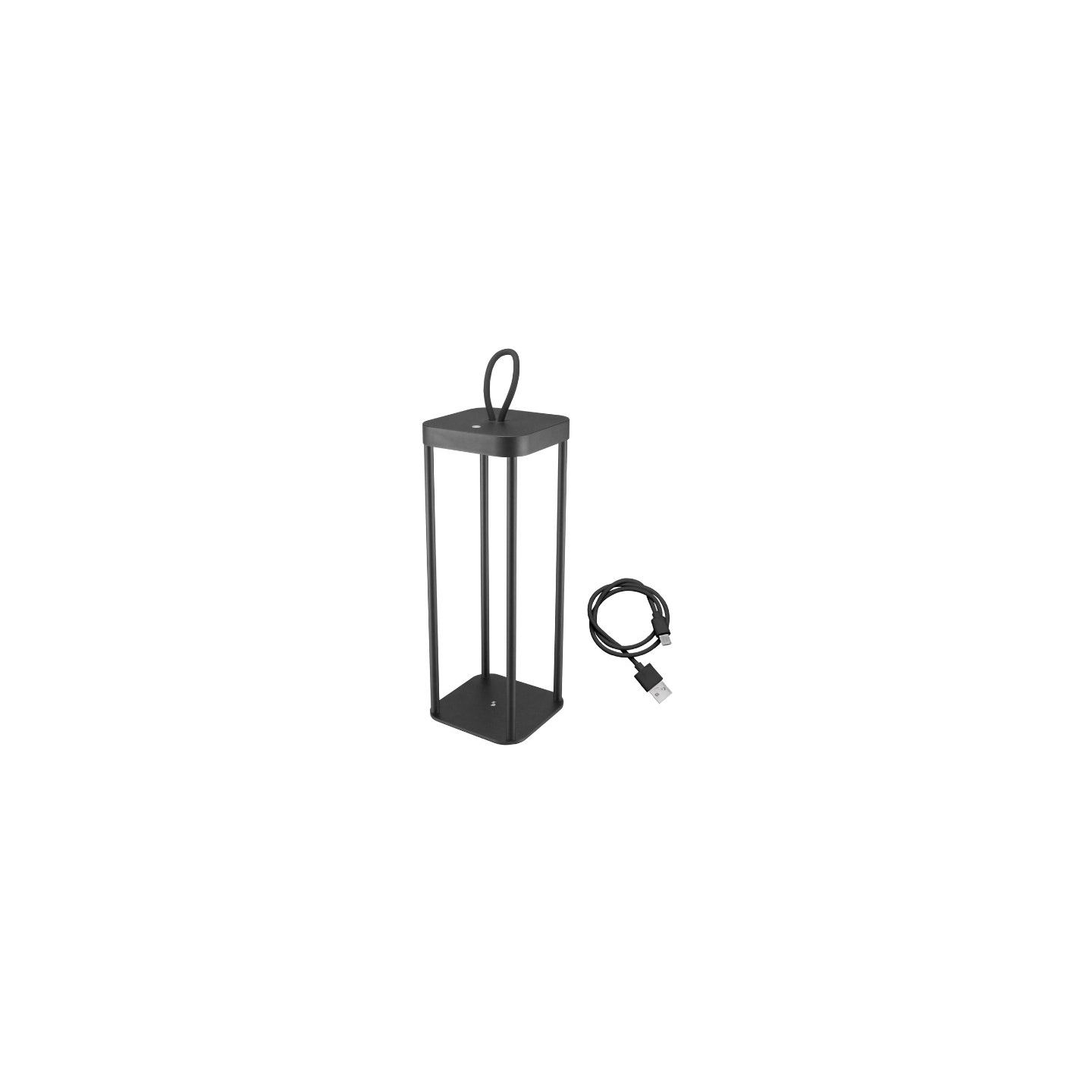Beper P207ILI100 Rechargeable Lantern Black