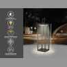 Beper P207ILI100 Rechargeable Lantern Black