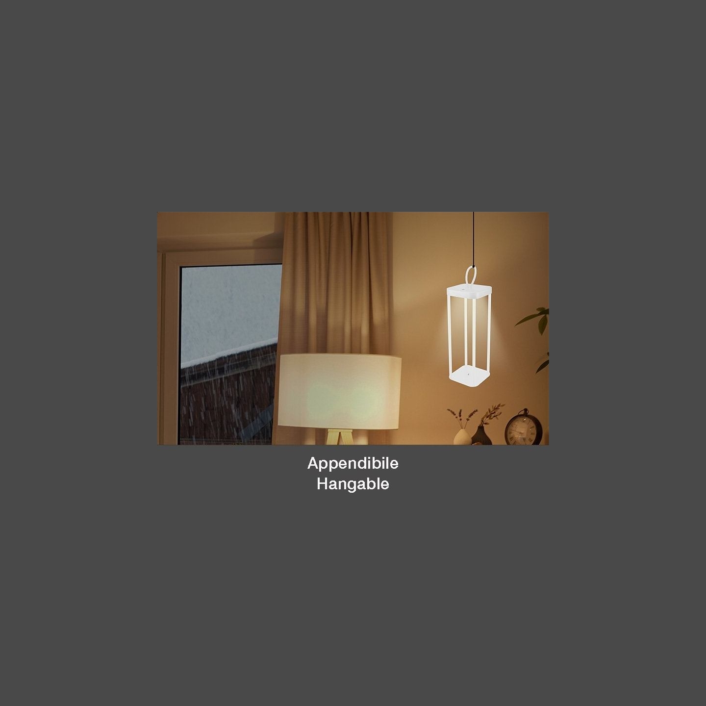 Beper P207ILI101 Rechargeable Lantern White