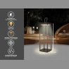 Beper P207ILI102 Rechargeable Lantern Corten