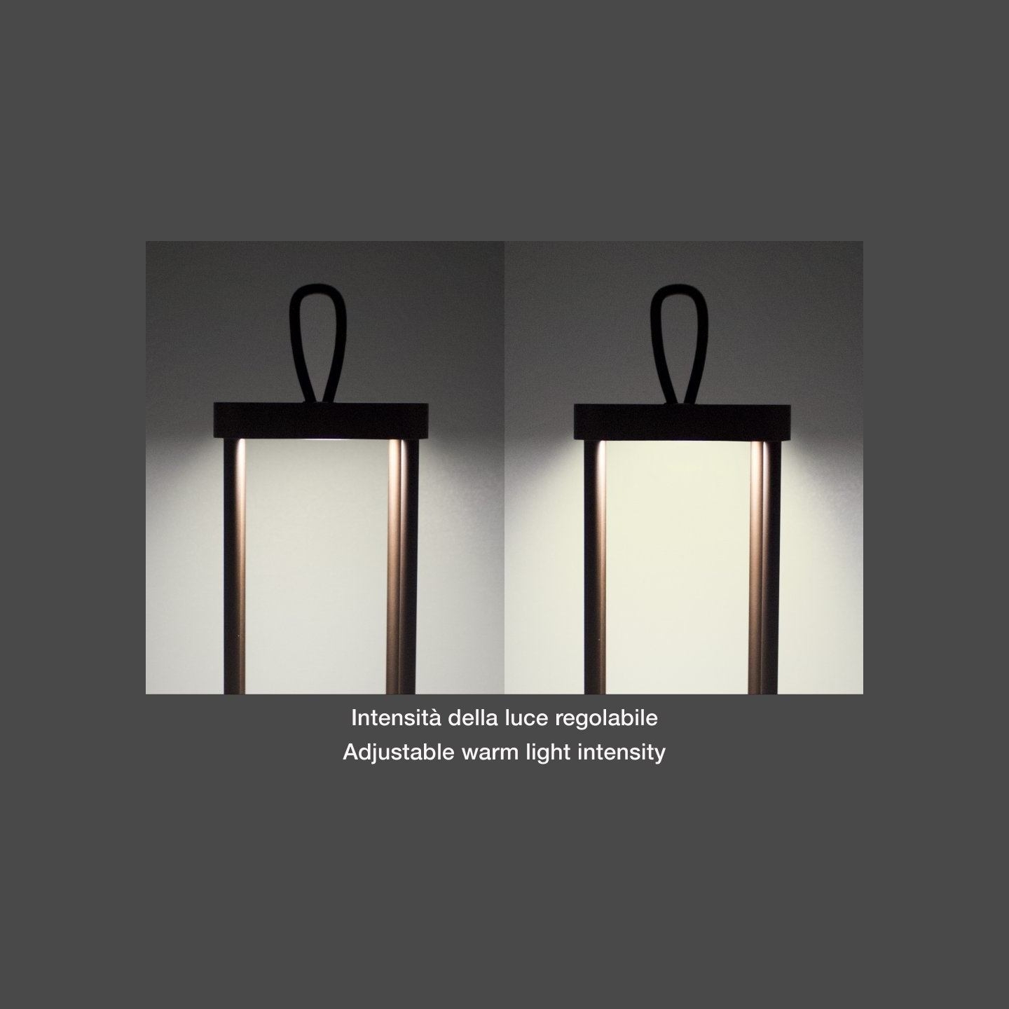 Beper P207ILI102 Rechargeable Lantern Corten