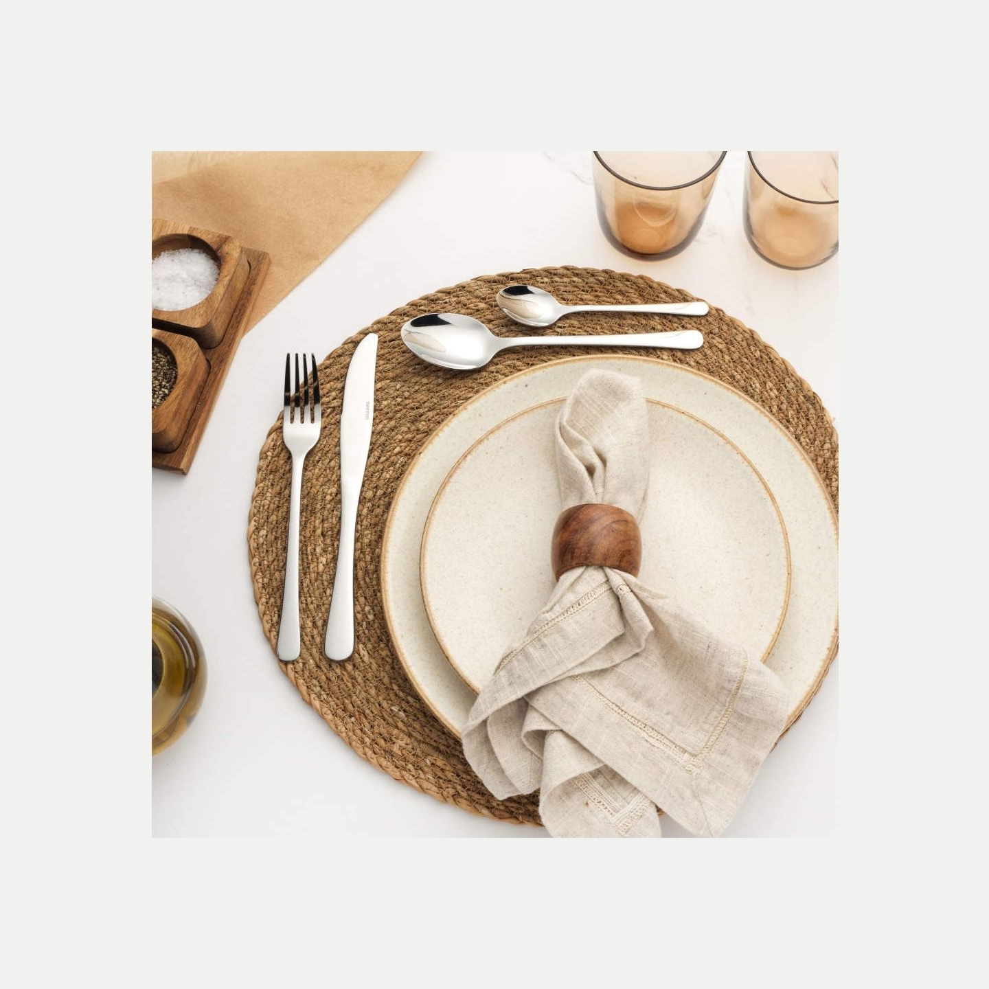 Salter BW065283EU7 Bakewell 24-Piece Cutlery Set