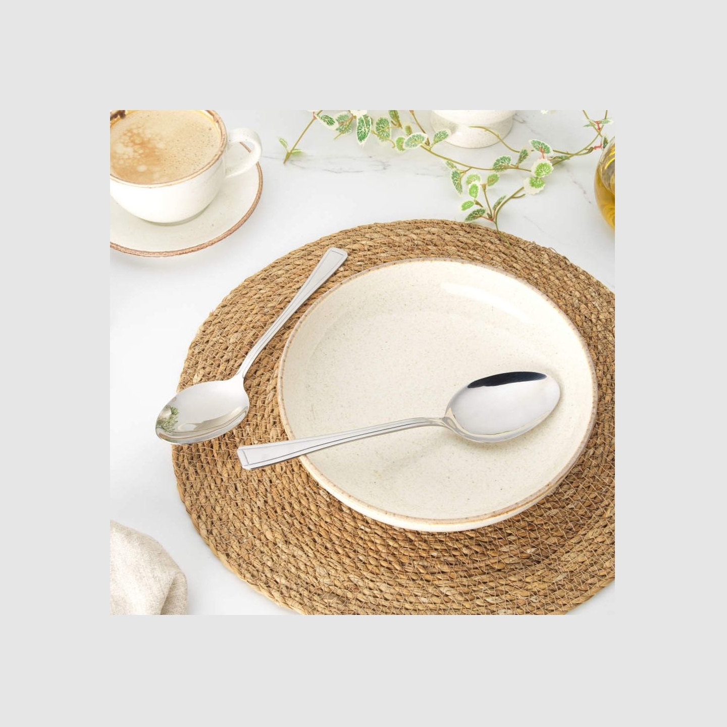 Salter BW09649 Buxton 2-Piece Serving Spoon Set