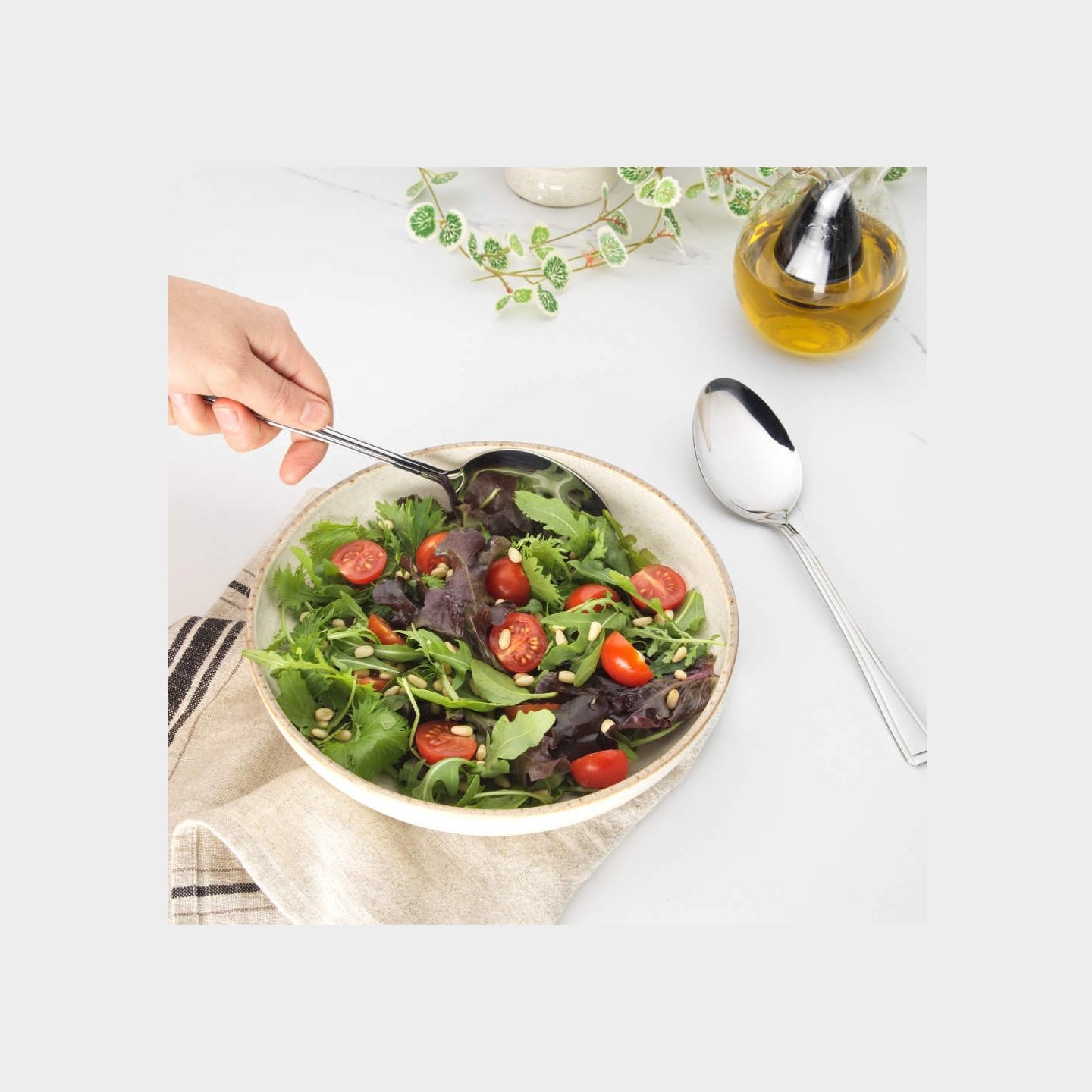 Salter BW09649 Buxton 2-Piece Serving Spoon Set