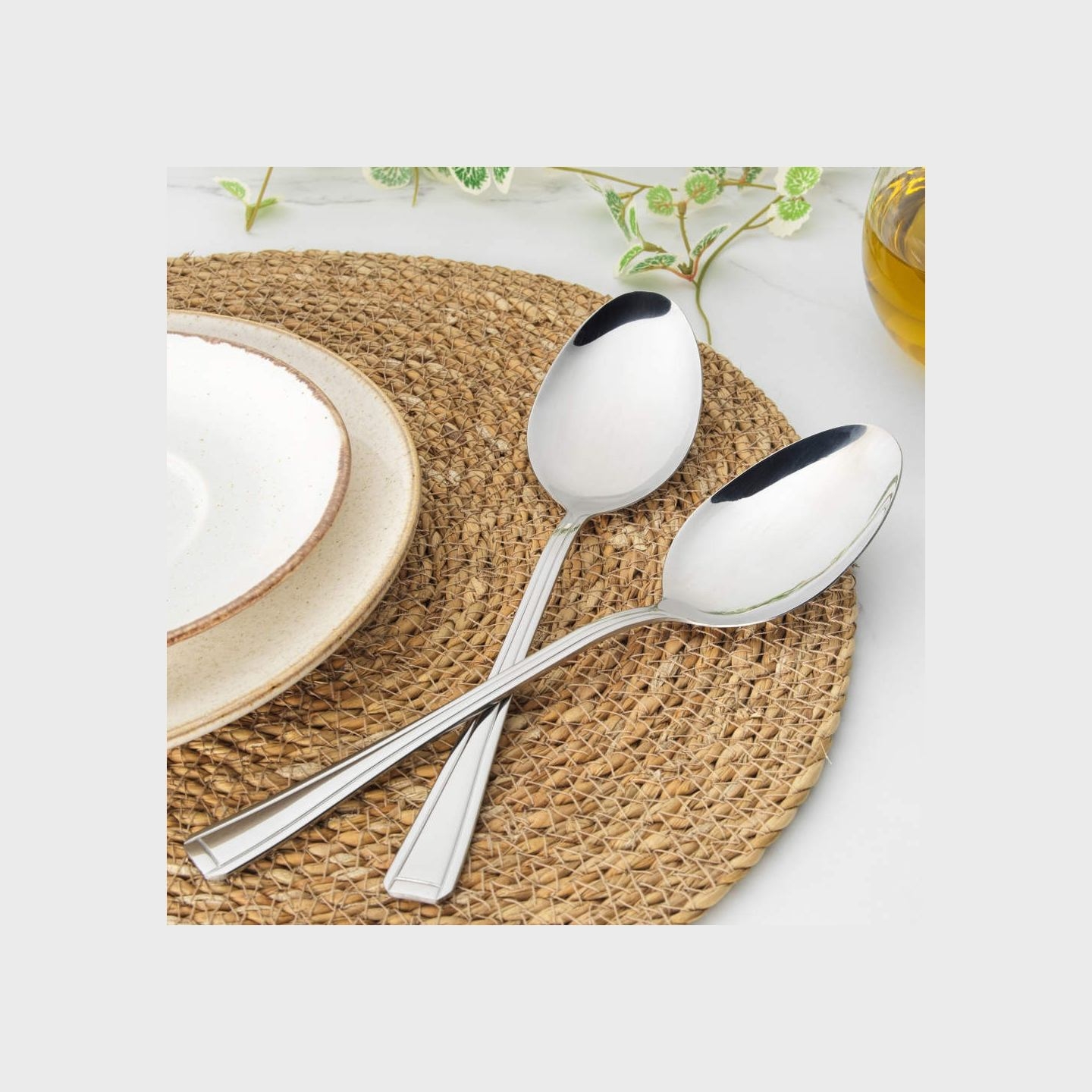 Salter BW09649 Buxton 2-Piece Serving Spoon Set