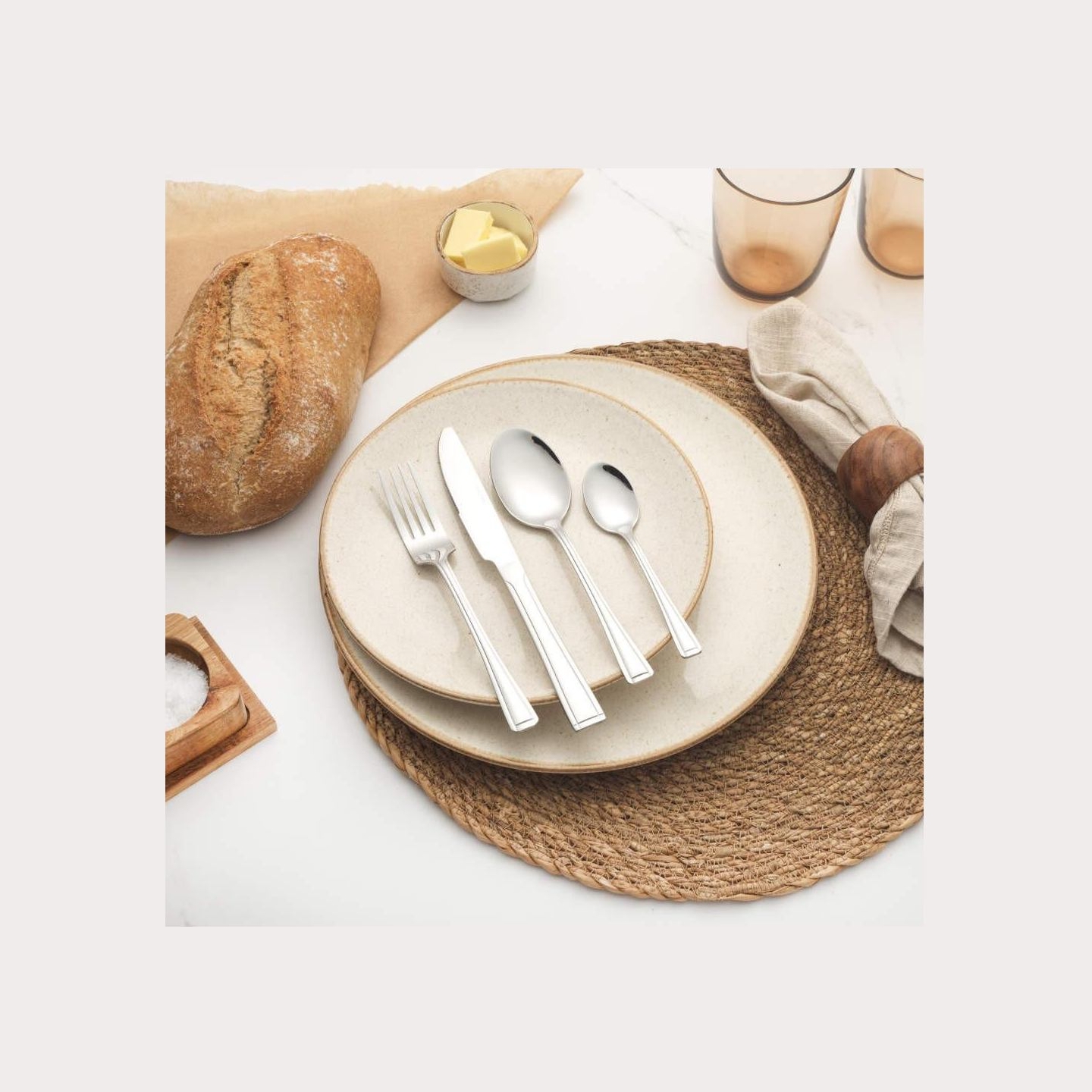 Salter BW031402EU7 Buxton 24-Piece Cutlery Set
