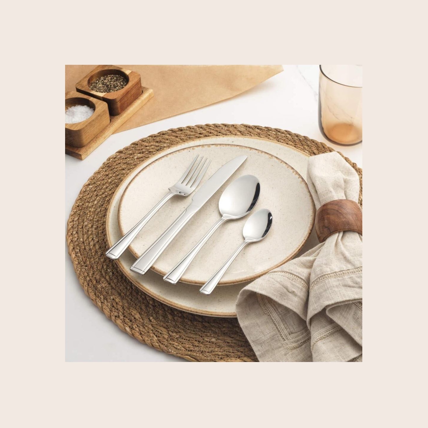 Salter BW031402EU7 Buxton 24-Piece Cutlery Set