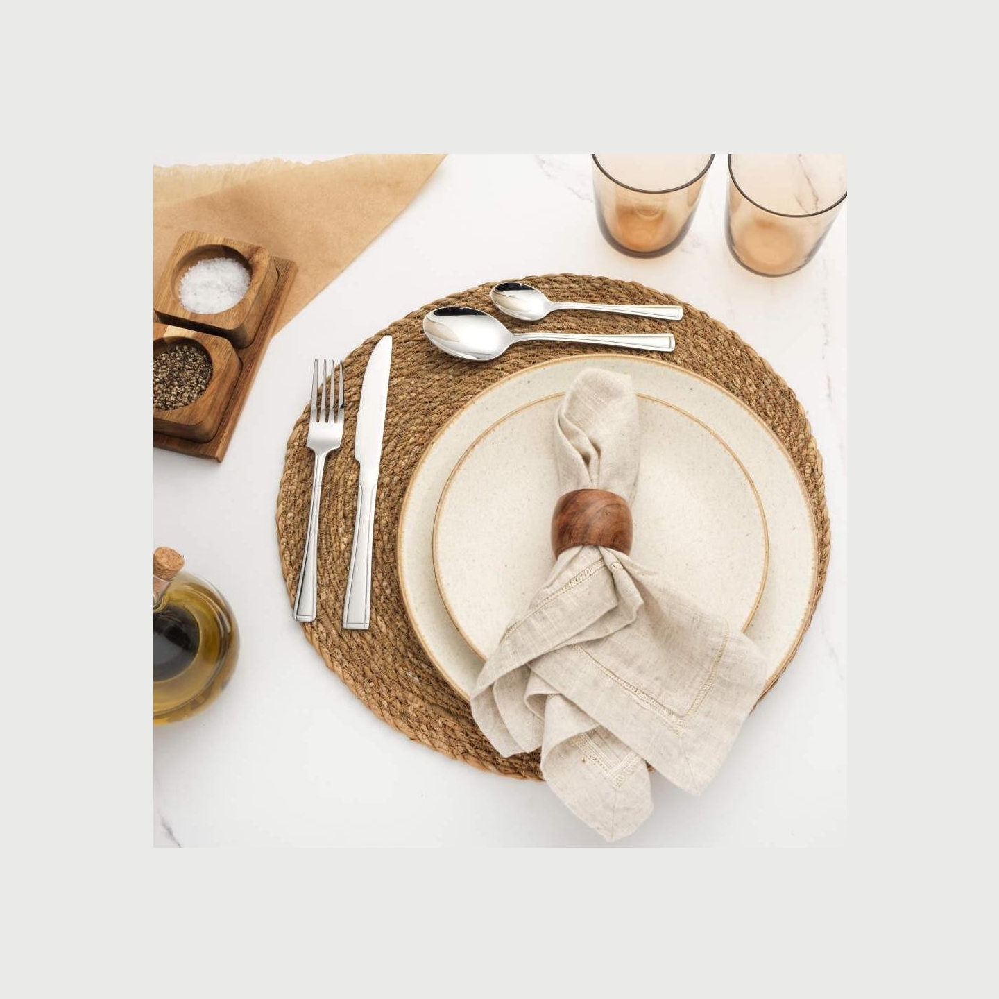 Salter BW031402EU7 Buxton 24-Piece Cutlery Set