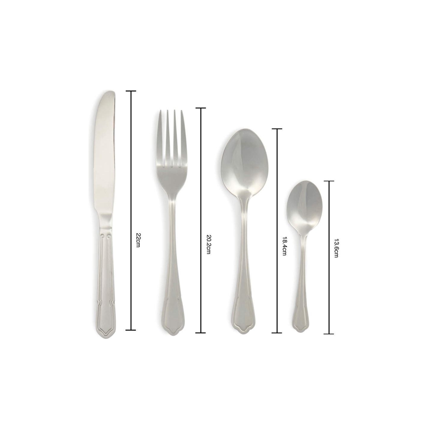 Salter BW12426EU7 Richmond 24-Piece Cutlery Set