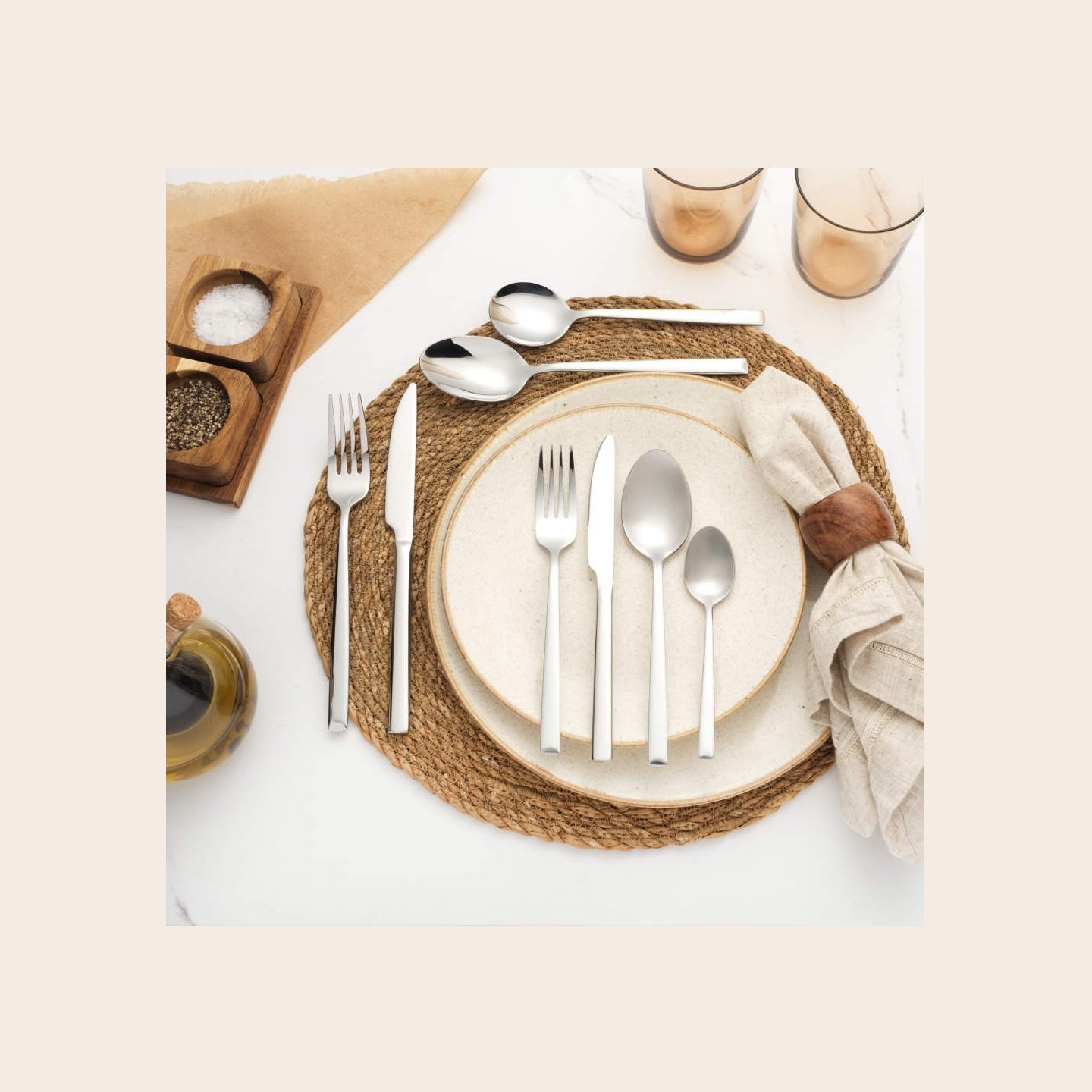 Salter BW124271EU7 44-Piece Winslow Cutlery Set