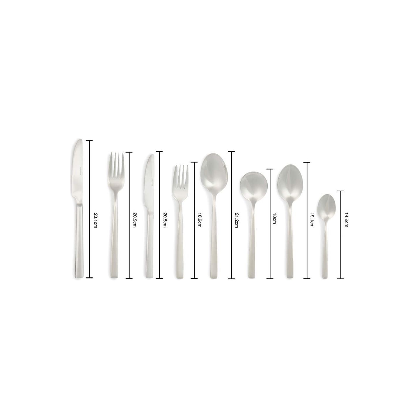 Salter BW124271EU7 44-Piece Winslow Cutlery Set