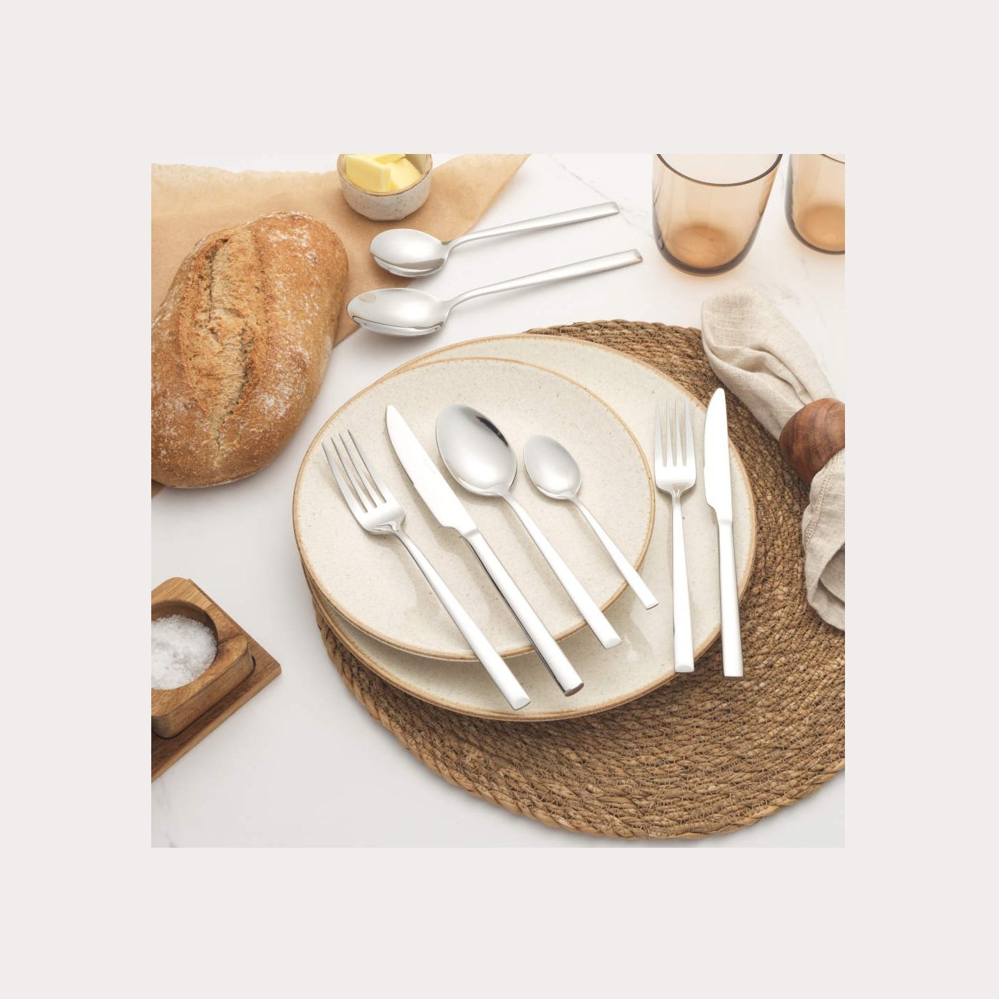 Salter BW124271EU7 44-Piece Winslow Cutlery Set