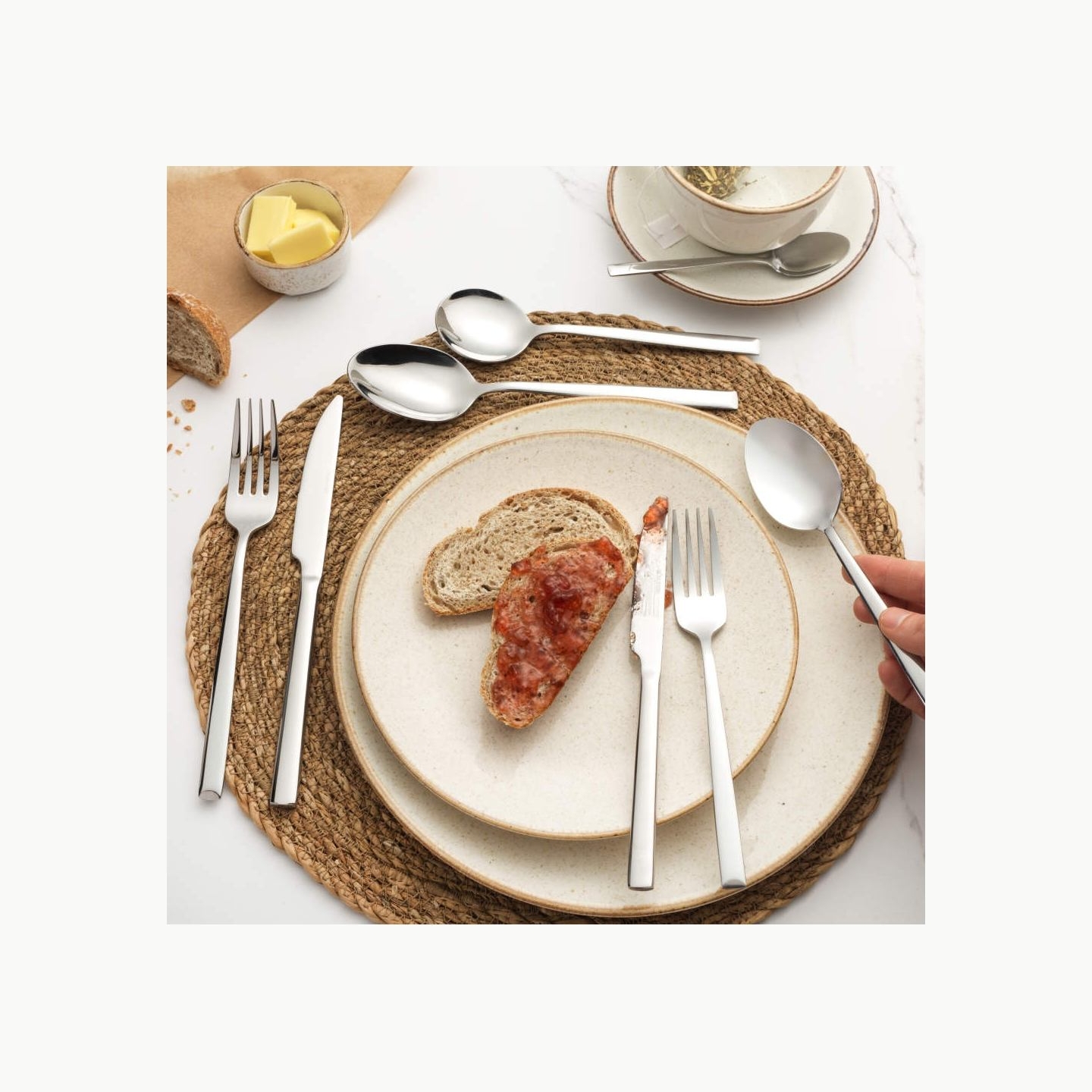 Salter BW124271EU7 44-Piece Winslow Cutlery Set
