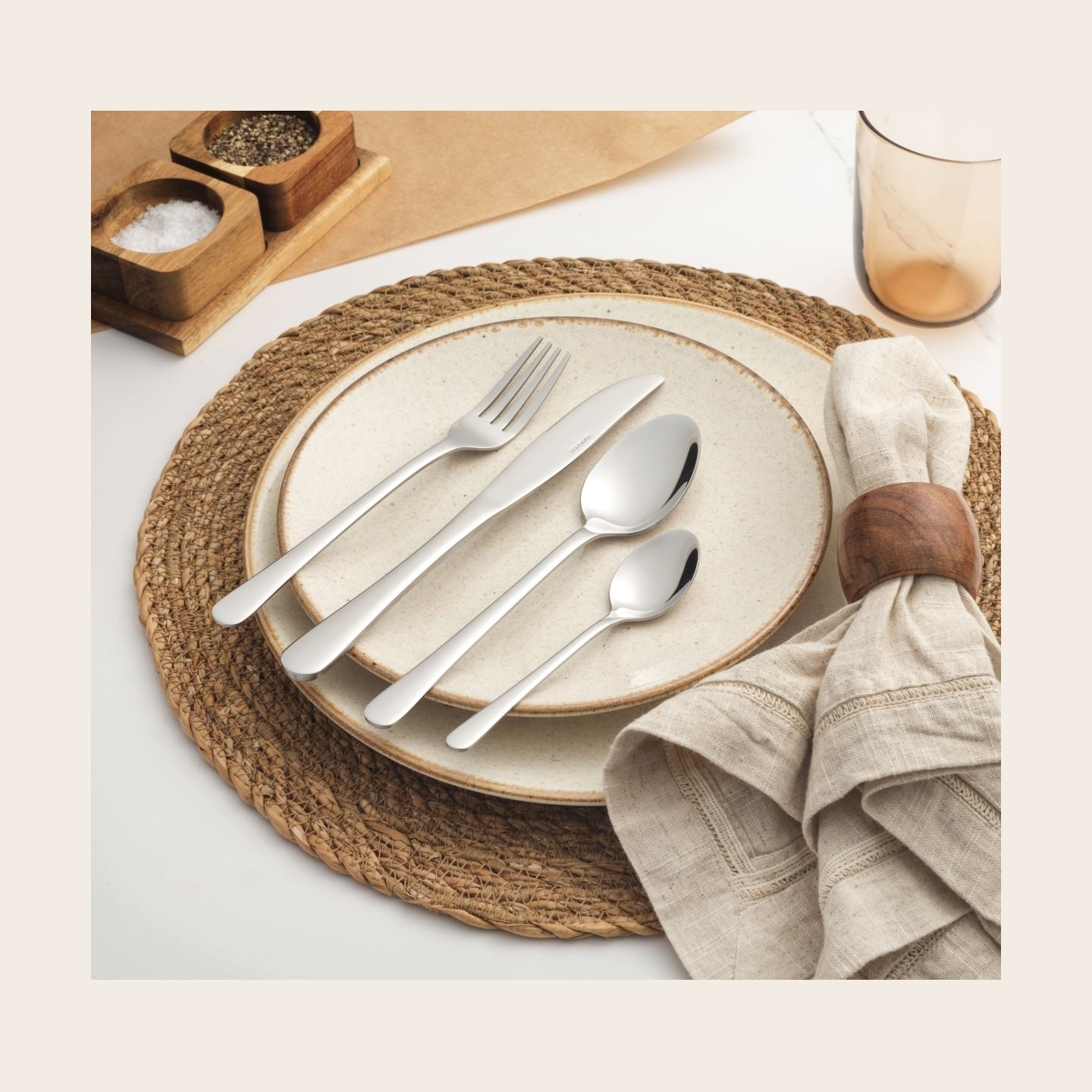 Salter BW065272EU7 Bakewell 16-Piece Cutlery Set