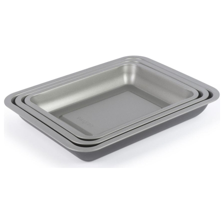 Salter BW13675 Essentials 3-Piece Roasting Tray Set
