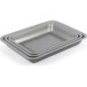 Salter BW13675 Essentials 3-Piece Roasting Tray Set