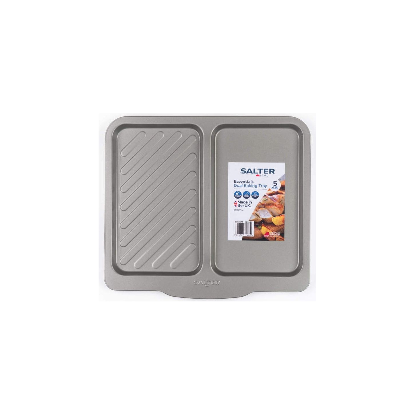Salter BW13673 Essentials Split Baking Tray