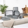 Salter BW08473G1EU7 Marblestone 38cm Chip Tray