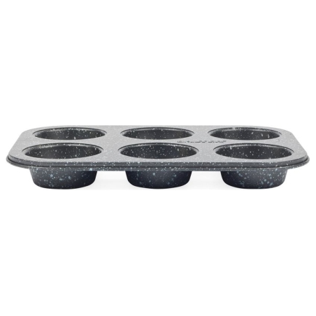 Salter BW07035BRMFOB Megastone 6 Cup Muffin Pan