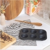 Salter BW07035BRMFOB Megastone 6 Cup Muffin Pan