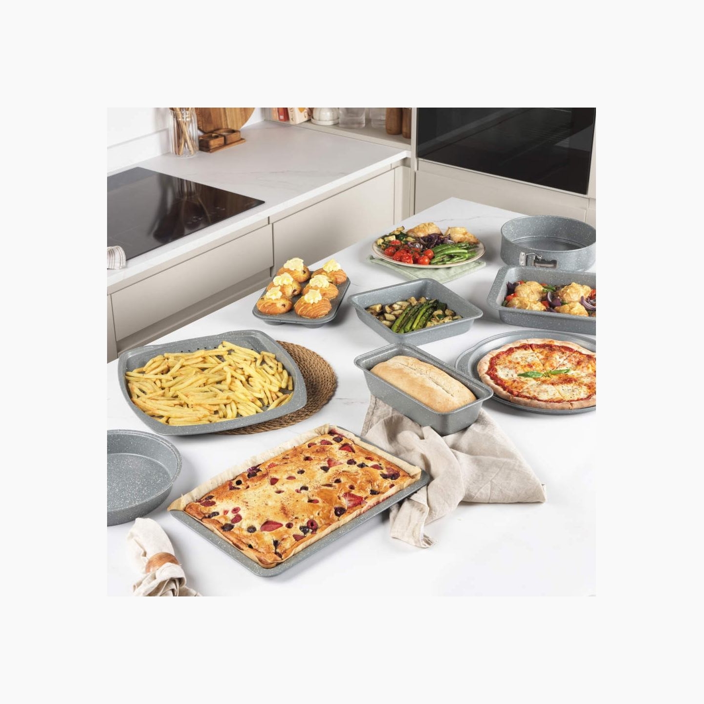 Salter BW02776G3EU7  Marblestone  27cm Loaf Pan