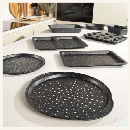 Salter BW070371EU7 Marblestone  27cm Loaf Pan, Silver