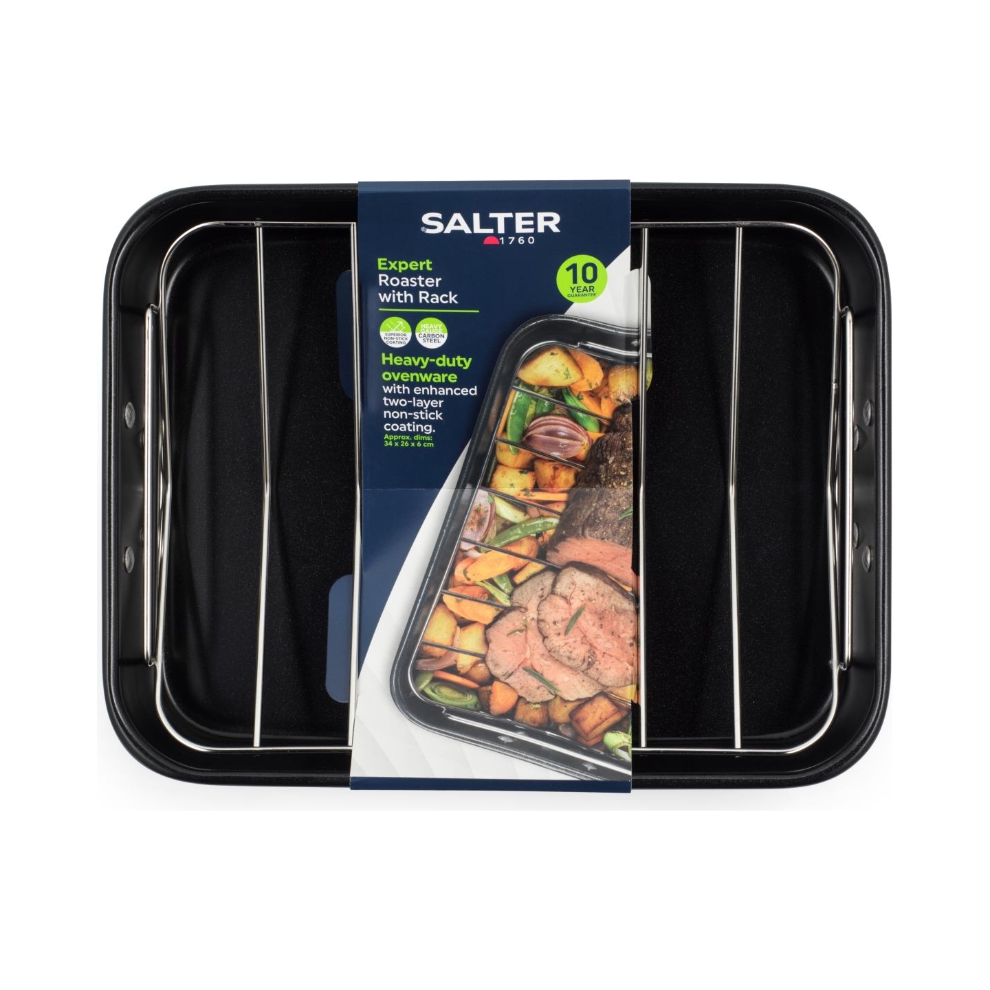 Salter BW14767  Expert 34 cm Roaster With Rack