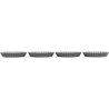 Salter BW14469 Essential 4 Piece Fluted Tin Set