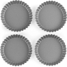 Salter BW14469 Essential 4 Piece Fluted Tin Set