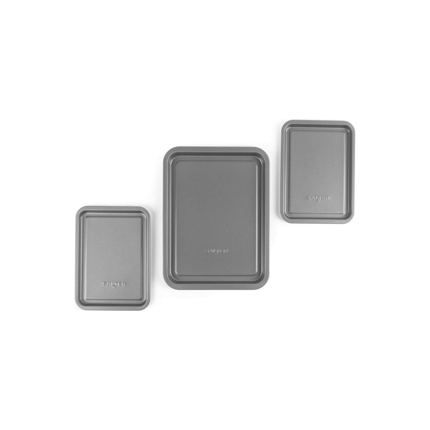 Salter BW14464 Essentials 3 Piece Baking Tray Set