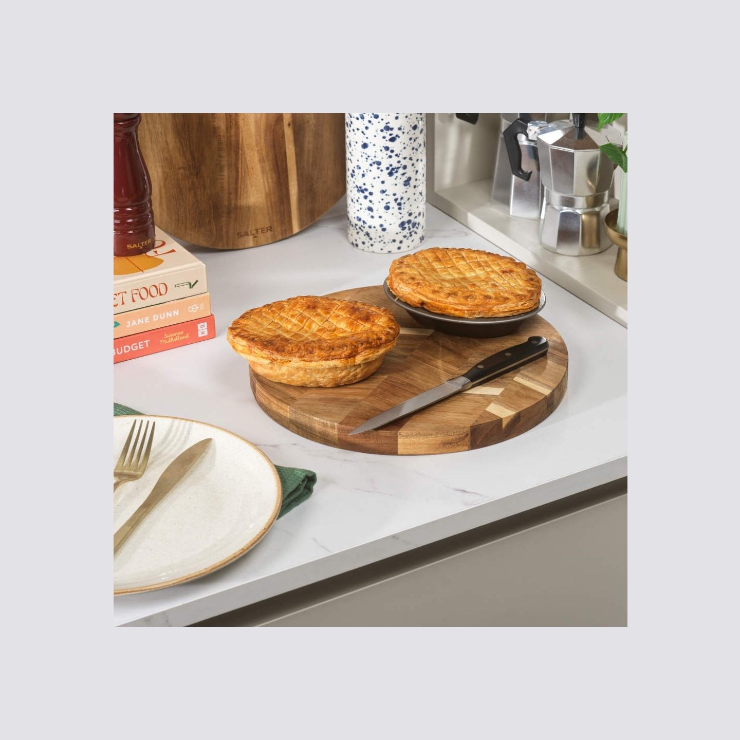 Salter BW14467 Essential 2 Piece Oval Deep Dish Set
