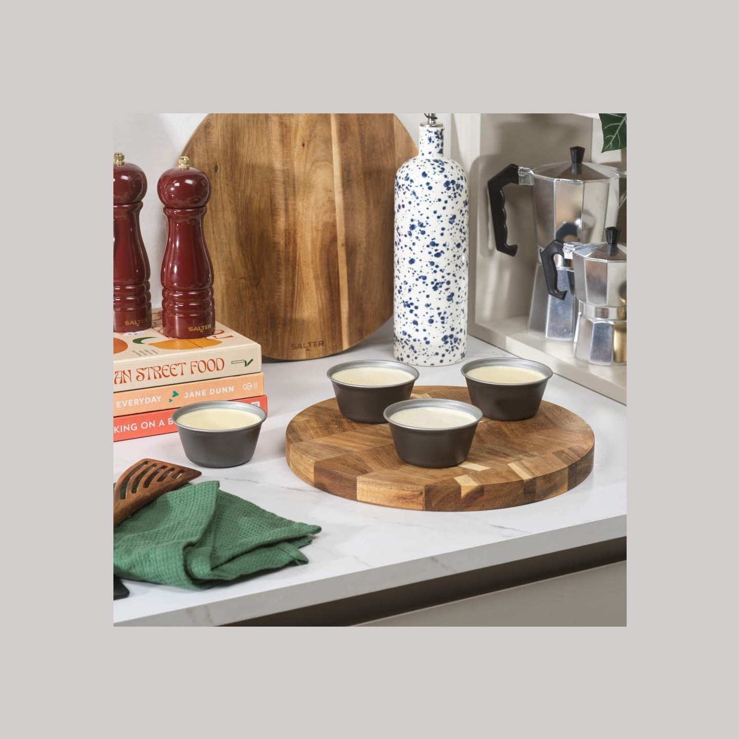 Salter BW14468 Essential 4 Piece Round Mould Set