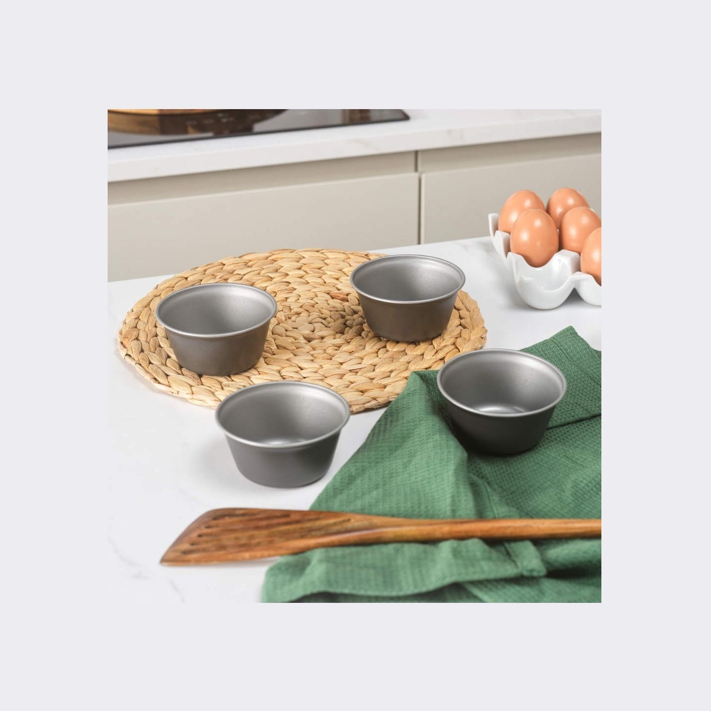 Salter BW14468 Essential 4 Piece Round Mould Set