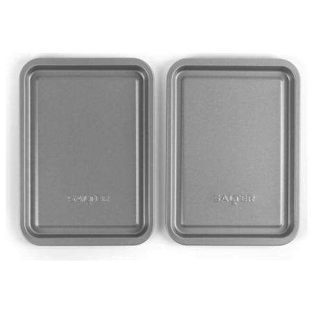 Salter BW14465 Essential 2 Piece Baking Tray Set