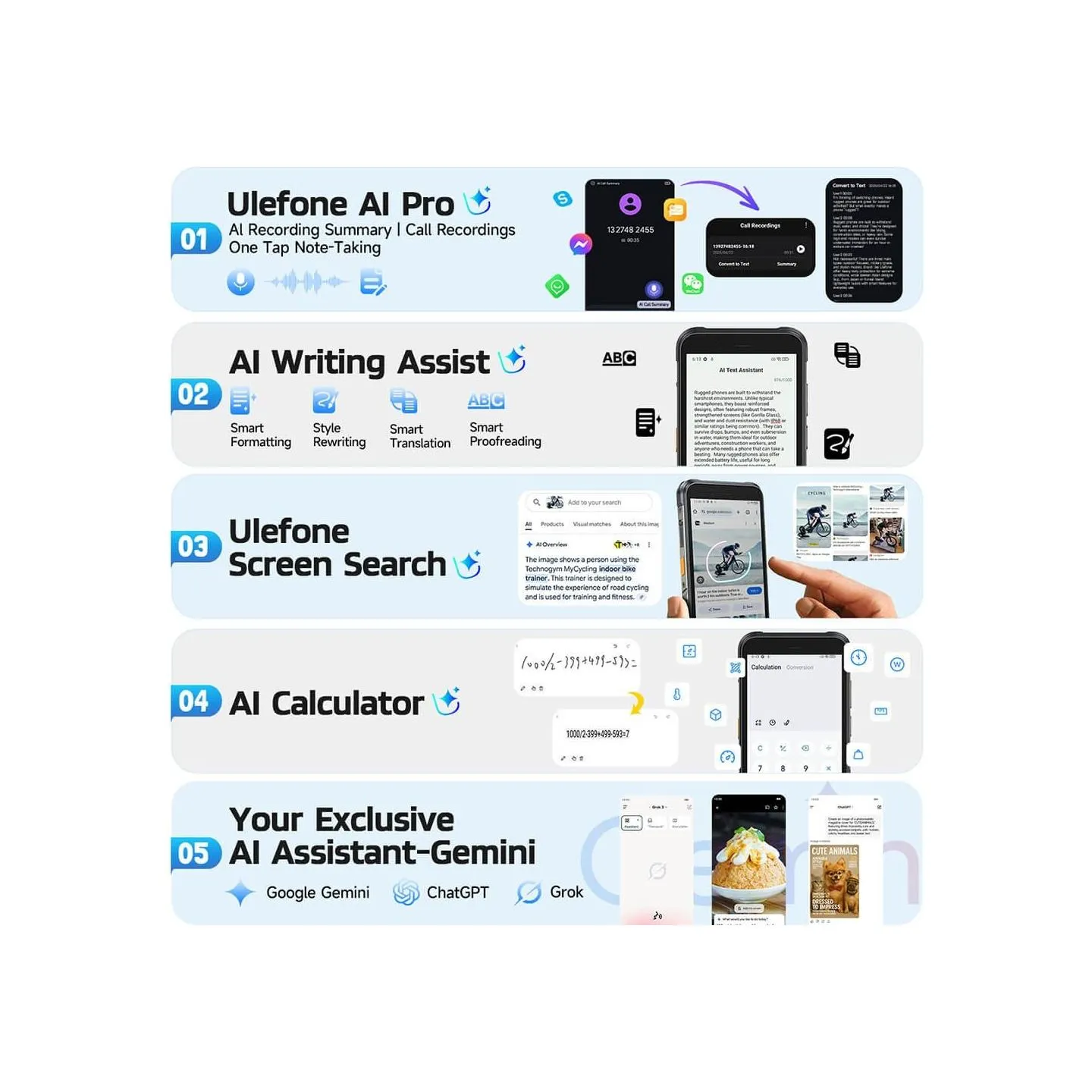 Ulefone MOBILE PHONE RUGKING/8/256GB ULEFONE