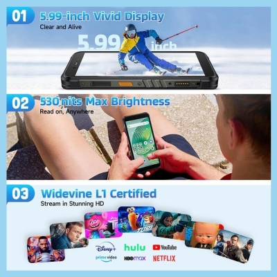 Ulefone MOBILE PHONE RUGKING/8/256GB ULEFONE