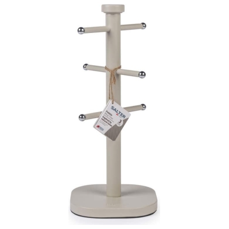 Salter BW14448O Pebble Mug Tree, Beige