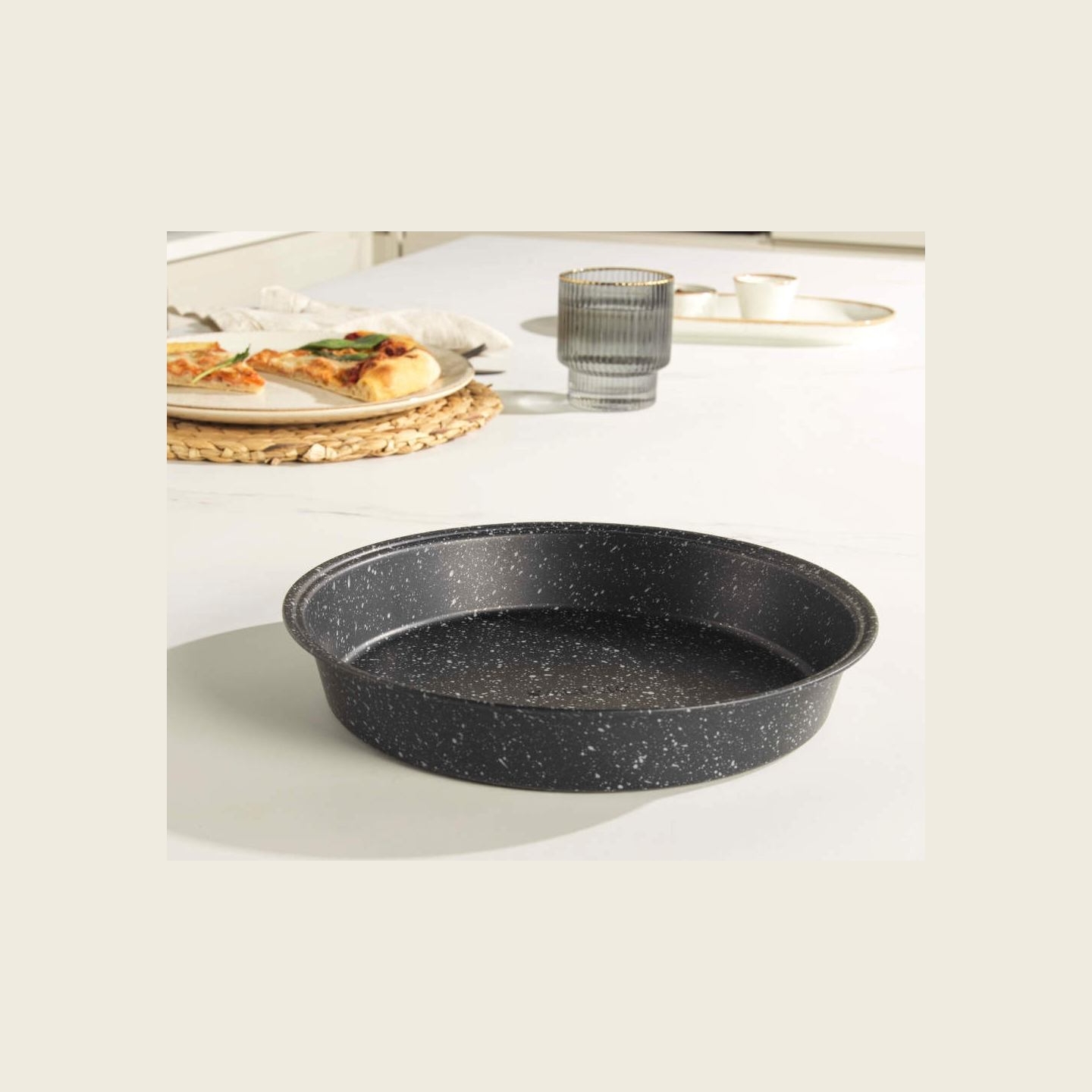Salter BW070361EU7 Megastone 24cm Round Pan