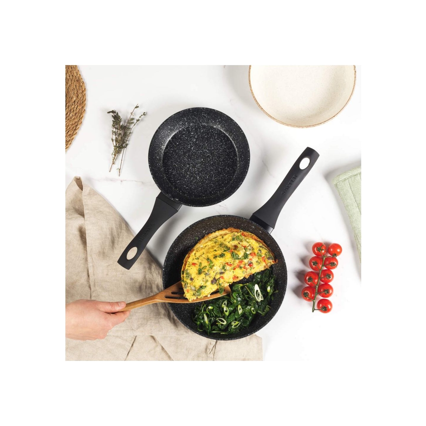 Salter BW05745SS2EU7 Megastone 20cm Fry Pan