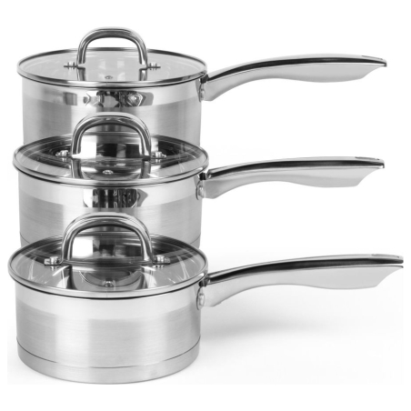 Salter BW06734EU7 Timeless Collection 3-Piece Pan Set
