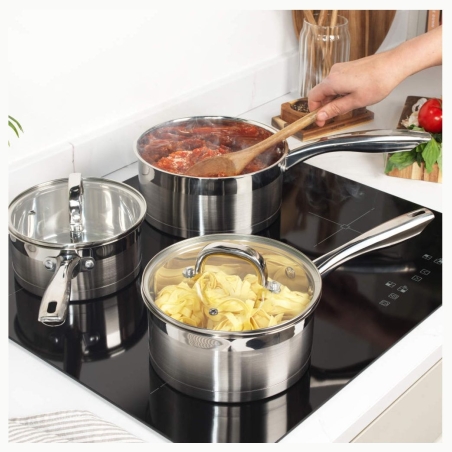 Salter BW06734EU7 Timeless Collection 3-Piece Pan Set