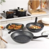 Salter BW06235S1BRMFOB Megastone 3-Piece Frying Pan Set - 20/24/28cm